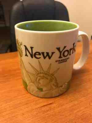 Starbucks Coffee Mug 16oz NEW YORK 2009 Global Icon Collectors Series Cup  - Sold on eBay Mar, 6th 2019 for $17.00