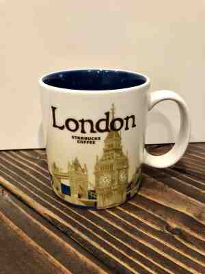 Starbucks Coffee Mug Global Icon London 2009 Collector Series 16oz - Sold on eBay Feb, 26th 2019 for $29.99