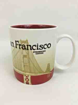 Starbucks San Francisco 2009 Golden Gate 16 oz Coffee Mug Cup - Sold on eBay Feb, 24th 2019 for $18.00