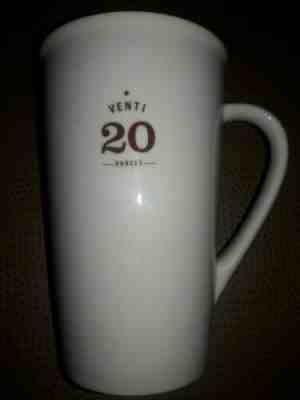 Starbucks Coffee Co. Mug ~ Venti 20 oz 6.25" Tall ~ 2010 EST. 1971 Retired - Sold on eBay May, 11th 2019 for $10.00