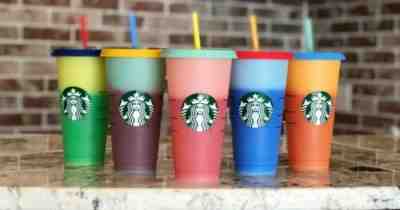RARE Brand New Set Of Color Changing Starbucks Cups - Sold on eBay May, 11th 2019 for $44.00