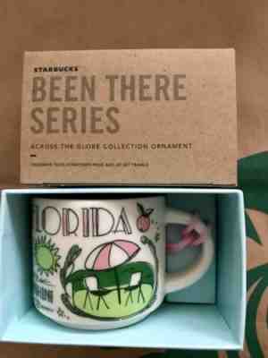 Starbucks 2oz Demitasse Florida BEEN THERE mug Ornament Mini Cup Espresso Cup - Sold on eBay May, 4th 2019 for $16.95
