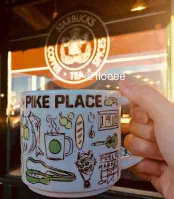 Starbucks Pike Place 1st Store Seattle Been There Series Mug Cup - Sold on eBay May, 4th 2019 for $25.00