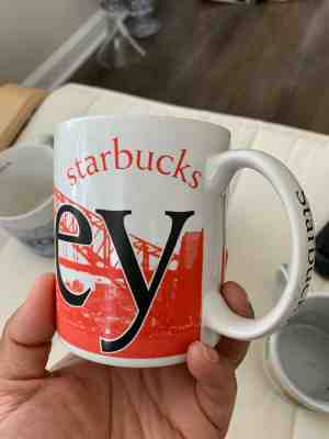 starbucks you are here mug lot, Sydney, LA, ST Paul  no chips no cracks. - Sold on eBay May, 3rd 2019 for $4.60