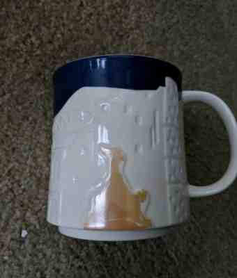 Starbucks Relief Mug Cup Blue China Guangzhou - Sold on eBay May, 1st 2019 for $25.00