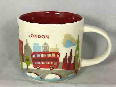 Starbucks Coffee Mug YAH You Are Here London 2017 14 oz - Sold on eBay May, 10th 2019 for $14.99