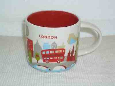 Starbucks ~LONDON ~ 14 oz. Mug - You are Here Collection - 2016 - Sold on eBay May, 8th 2019 for $18.95