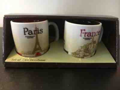 Starbucks Paris and France Demi Espresso Cups Set Of Two Demitasse 3 oz NEW!  - Sold on eBay May, 7th 2019 for $15.00