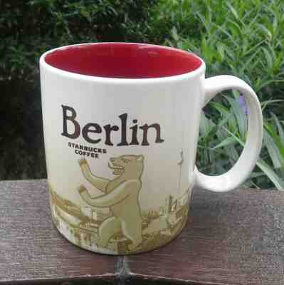 Original Starbucks City Mug 16 oz BERLIN VER.2 Series 2016 GERMANY Discontinued - Sold on eBay May, 5th 2019 for $38.00