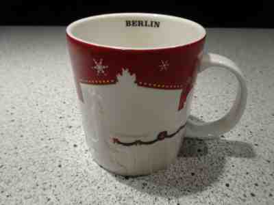 Starbucks City Mug Cup Christmas Relief Series Berlin Germany Red 18 oz 2013 - Sold on eBay Apr, 30th 2019 for $15.00