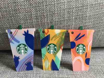 STARBUCKS COFFEE 2019 SUMMER Tropical Gift Card CHINA - HONG KONG VERSION 3PCS - Sold on eBay May, 11th 2019 for $10.99