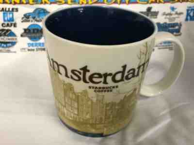 STARBUCKS COFFEE Amsterdam Coffee Mug - Sold on eBay May, 6th 2019 for $14.99