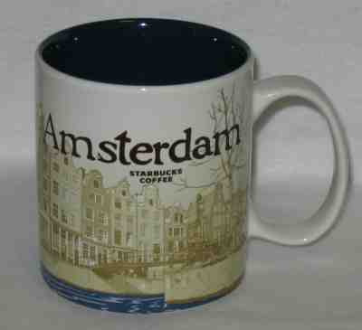 Starbucks Amsterdam Global Icon City Series Mug 16 oz. 2015 - Sold on eBay May, 5th 2019 for $30.00