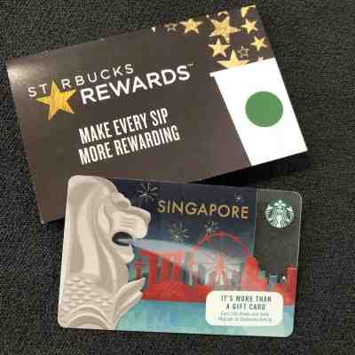 Starbucks Singapore Merlion Gift Card With Sleeves For Collectors - Sold on eBay May, 8th 2019 for $6.97