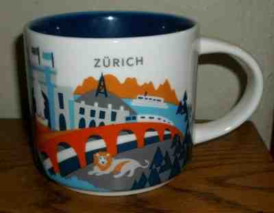 Starbucks Coffee Mug/Cup You Are Here Collection Zurich Switzerland         L@@K - Sold on eBay Apr, 26th 2019 for $35.00