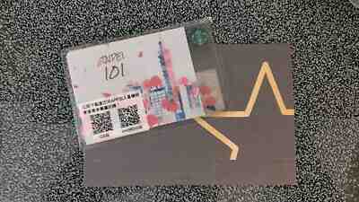 Starbucks Taiwan NEW Taiwan TAIPEI 101 Vers 4 SAKURA Gift Card LIMITED US Seller - Sold on eBay Apr, 25th 2019 for $9.50