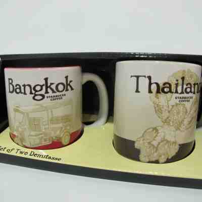 Starbucks Mug Bangkok 3 oz. Demi Cup Set City mugs Thailand, Free tracking - Sold on eBay Apr, 30th 2019 for $14.49