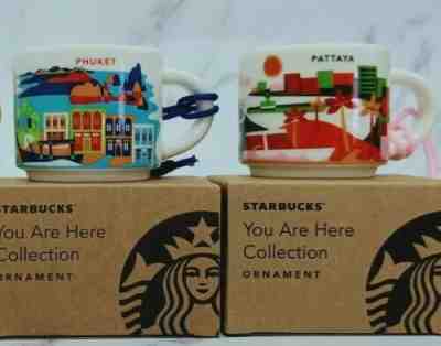 4 x Starbucks Mug Demi Phuket/ Pattaya 2 oz.Ornament #order for SB.mugs# - Sold on eBay May, 3rd 2019 for $56.00
