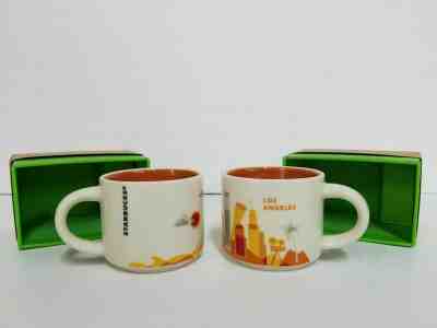 Starbucks Mini Coffee Mug 'You Are Here' Collection LOS ANGELES Ornaments 2flozK - Sold on eBay May, 10th 2019 for $14.99