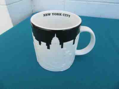 Starbucks New York City Skyline With Taxi Cab 16 ounce Coffee Mug  - Sold on eBay May, 12th 2019 for $18.99