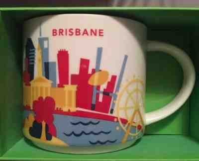 Starbucks Mug Brisbane Australia You Are Here YAH New In Box - Sold on eBay Apr, 30th 2019 for $41.00