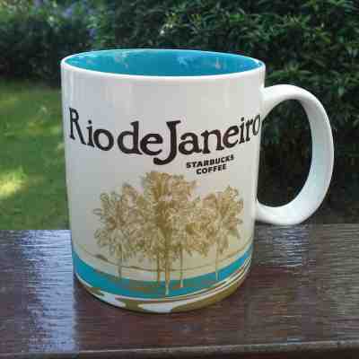 Original Starbucks City Mug 16 oz Rio de Janeiro Series 2017 Brasil Discontinued - Sold on eBay May, 10th 2019 for $33.50