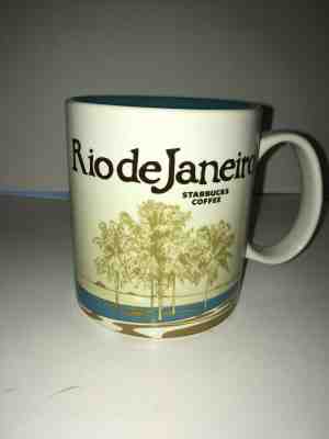 Rio deJaneiro Brazil Starbucks Collector Series Coffee Mug Cup - Sold on eBay May, 3rd 2019 for $15.99