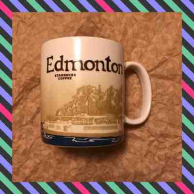 Starbucks EDMONTON City Canada global Icon Coffee Cup You Are Here Mug - Sold on eBay May, 8th 2019 for $140.00