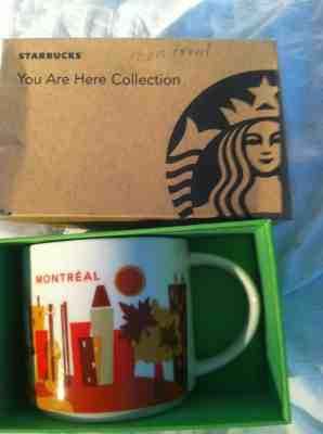 New In Box Starbucks Coffee MONTREAL MUG YOU ARE HERE COLLECTION 14 oz - Sold on eBay Apr, 30th 2019 for $44.99