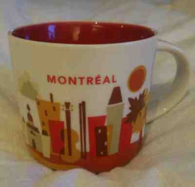 STARBUCKS Montreal Coffee Mug You Are Here 14 oz 2015 Retired - Sold on eBay Apr, 29th 2019 for $15.00