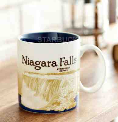 STARBUCKS NEW RARE GLOBAL ICON NIAGARA FALLS CANADA NY COLLECTOR MUG RETIRED NWT - Sold on eBay May, 11th 2019 for $89.99