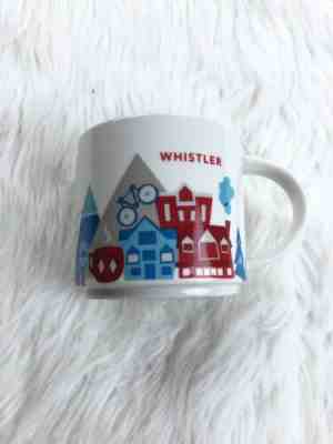 WHISTLER STARBUCKS MUG YOU ARE HERE COLLECTION 2015 14 OZ COFFEE TEA NWOT - Sold on eBay May, 8th 2019 for $31.41
