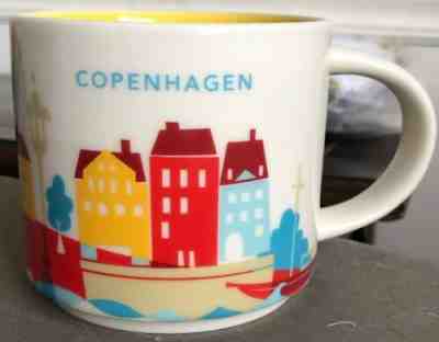 STARBUCKS COPENHAGEN RARE 2016 YOU ARE HERE LE 14 OZ COFFEE MUG BRAND NEW!!! - Sold on eBay May, 5th 2019 for $29.99