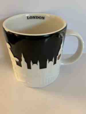 Starbucks London Relief Mug Red Booth/Big Ben/Tower Bridge/Eye/St Paul Cathedral - Sold on eBay May, 3rd 2019 for $33.00