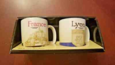 STARBUCKS ~ Lyon & France ~ Demitasse Global Icon Mugs~ 3oz (NEW) Paris  NWT - Sold on eBay Apr, 24th 2019 for $19.99