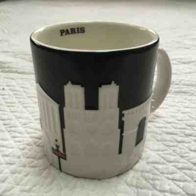 Starbucks 2011 Paris 3D Relief Collector Series Mug Skyline Eiffel Tower 16 oz - Sold on eBay May, 7th 2019 for $42.99