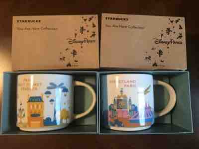 Starbucks YAH Mug Disneyland And Walt Disney Studios Park Paris - Sold on eBay Apr, 30th 2019 for $100.00