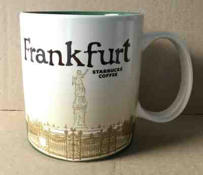 2016 STARBUCKS FRANKFURT  CITY MUGs 16 OZ  - Sold on eBay May, 2nd 2019 for $9.99