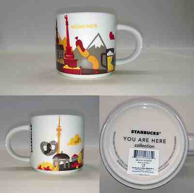 Starbucks Munich MÜNCHEN Germany City Mug YAH Tasse * you are here 14oz NEW - Sold on eBay May, 2nd 2019 for $34.99