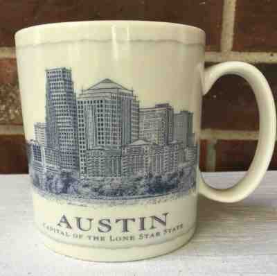 Starbucks 2007 Series City of Austin Texas Coffee Mug 18 FL Ounces - Sold on eBay May, 6th 2019 for $6.00