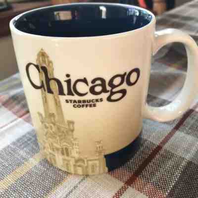 Starbucks Coffee Chicago Collector Series Mug Cup 2008 16fl oz - Sold on eBay May, 11th 2019 for $10.00