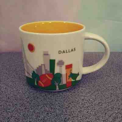 Starbucks Dallas Texas You Are Here Collection Coffee/Tea Mug/Cup 2014 14oz - Sold on eBay May, 11th 2019 for $8.00