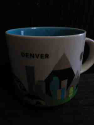 Starbucks Coffee You Are Here Mug 2013 DENVER Colorado Cup 14 oz YAH - Sold on eBay May, 7th 2019 for $9.99
