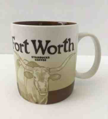 Starbucks 2008 Fort Worth Texas 16 oz Global Icon Collector Drink Coffee Tea Mug - Sold on eBay May, 1st 2019 for $42.00