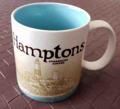 Starbucks Hamptons Coffee Ceramic Cup Mug 2010 Collector Series 16oz New York  - Sold on eBay May, 11th 2019 for $32.00