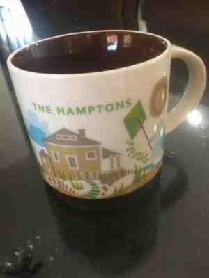 STARBUCK's THE Hamptons, retired "You are here" collection cup - Sold on eBay May, 7th 2019 for $24.99