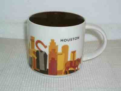 Starbucks ~HOUSTON ~ 14 oz. Mug - You are Here Collection - 2015 - Sold on eBay May, 4th 2019 for $12.95
