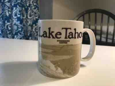 2012 Starbucks LAKE TAHOE Coffee Cup Mug Global Icon Collector Series - Sold on eBay May, 2nd 2019 for $22.00