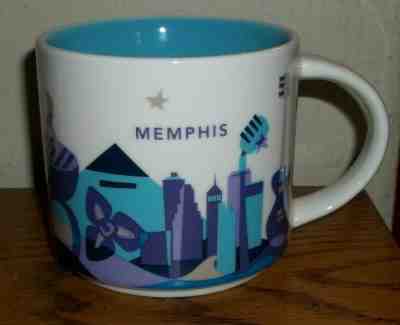 Starbucks Coffee Mug/Cup You Are Here Collection Memphis Tennessee  !!MUST SEE!! - Sold on eBay May, 7th 2019 for $30.00