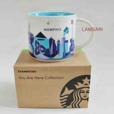 Starbucks Memphis Ceramic Mug You Are Here Collection 14 Fl Oz - Sold on eBay May, 3rd 2019 for $48.95